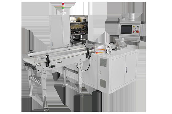 Automatic Handle Sticking Box Tissue Converting Machine 50cuts/Min