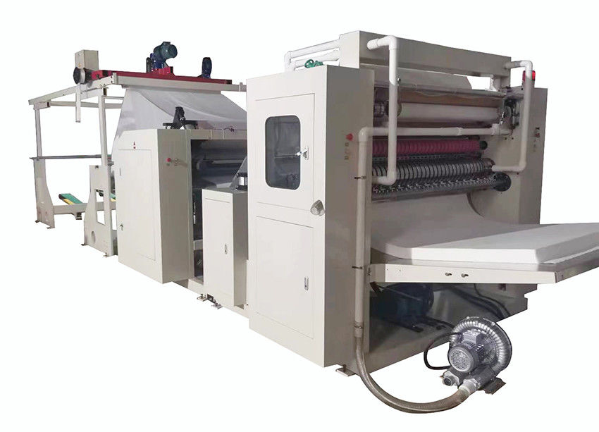 N-Fold Hand Towel Machine Glue Lamination Point To Point Emboss 180m/Min