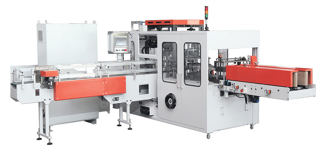Automatic Smart Feeding Mitsubishi Paper Napkin Packing Machine 3D Packing